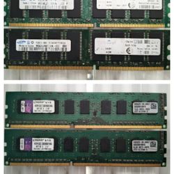 Desktop PC RAM (Total Of 6)