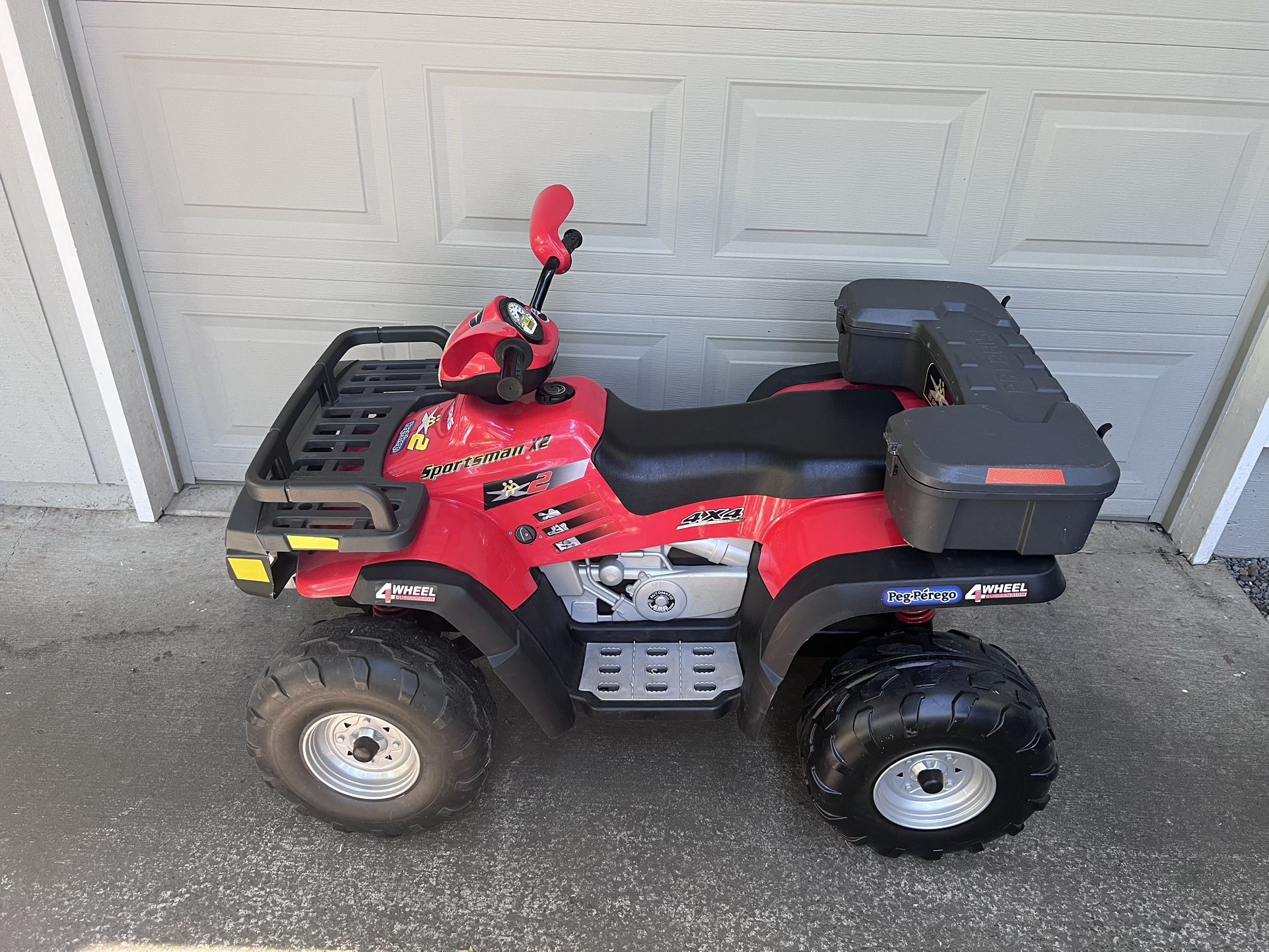 Peg Perego Polaris Battery Operated 4 Wheeler Sportsman X2