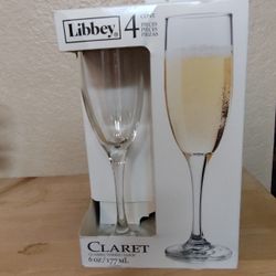 Brand New Real crystal Wine Glasses 🥂 4 Set 