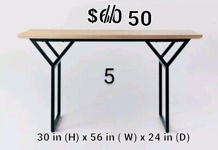 Brand New Writting Or Console Desk