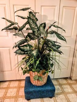 50  inch tall tropical fake plant artificial tree