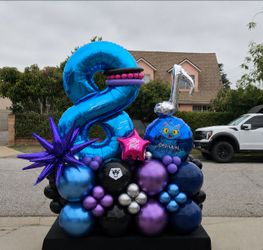 Saja boys kpop demon hunter balloon bouquet