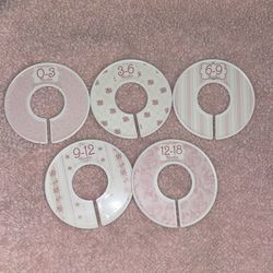 Rings To Separate Baby Girl Clothes