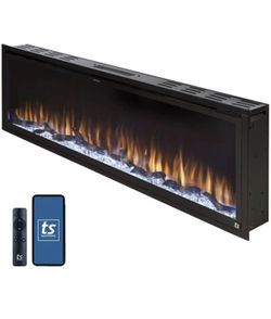 Touchstone Sideline Elite Smart 60” Wifi Electric Fireplace