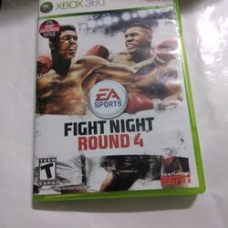 Xbox 360 Game EA Sports Fight Night Round 4 Used