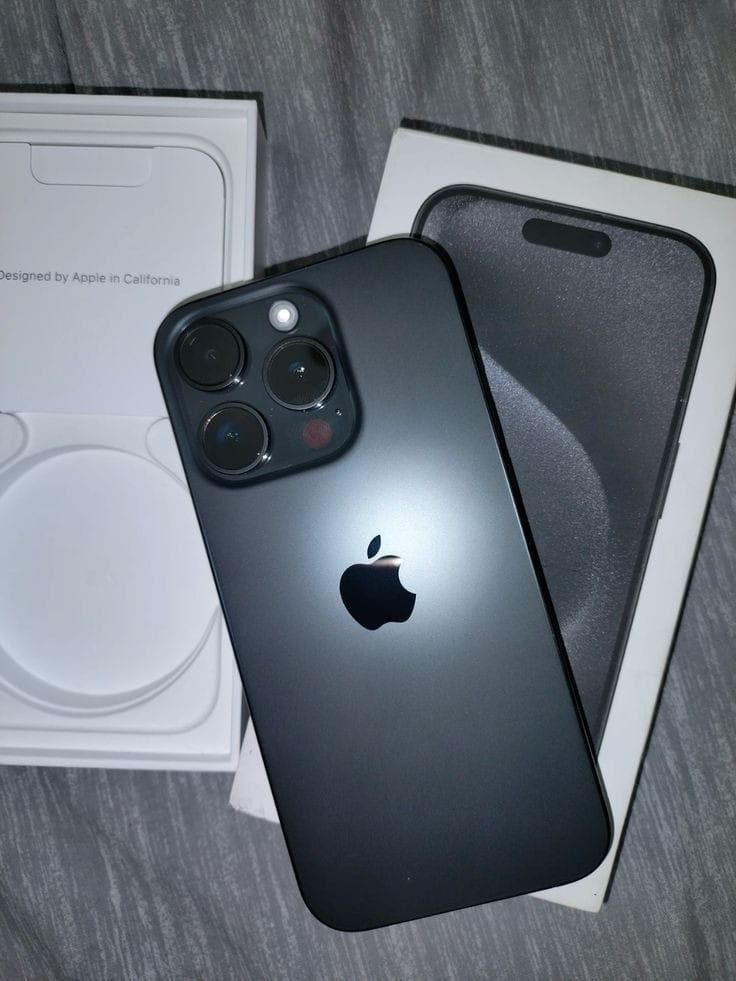 Apple IPhone 15 Pro 128gb  Unlocked, FREE Smartwach/ Headphones. Pay $1 Today Rest in payments. NO CREDIT NEEDED FINANCING