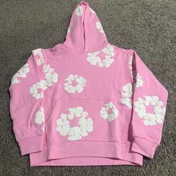 Pink denim tears medium