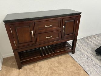 Dresser with storage