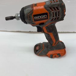 Ridgid 18volt Cordless Impact Driver Drill Bare Tool 