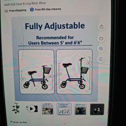  KNEE/SEATED  SCOOTER 