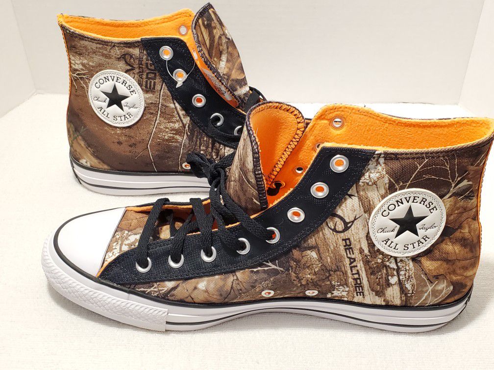 Converse Chuck Taylor All Star Realtree Edge Camouflage Sneakers Men 12 Women 14