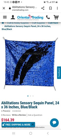 Sensory Sequin panel