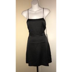 Silk black little dress