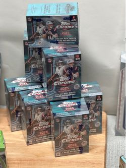 2x Sealed Topps Chrome Football Blaster Boxes - OC Pickup Tonight