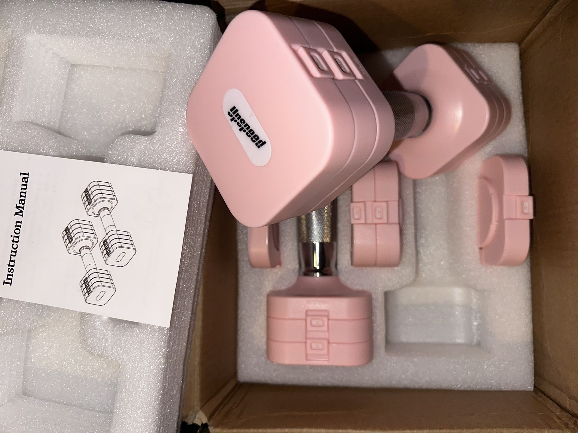 22LBS Adjustable Dumbbells Set