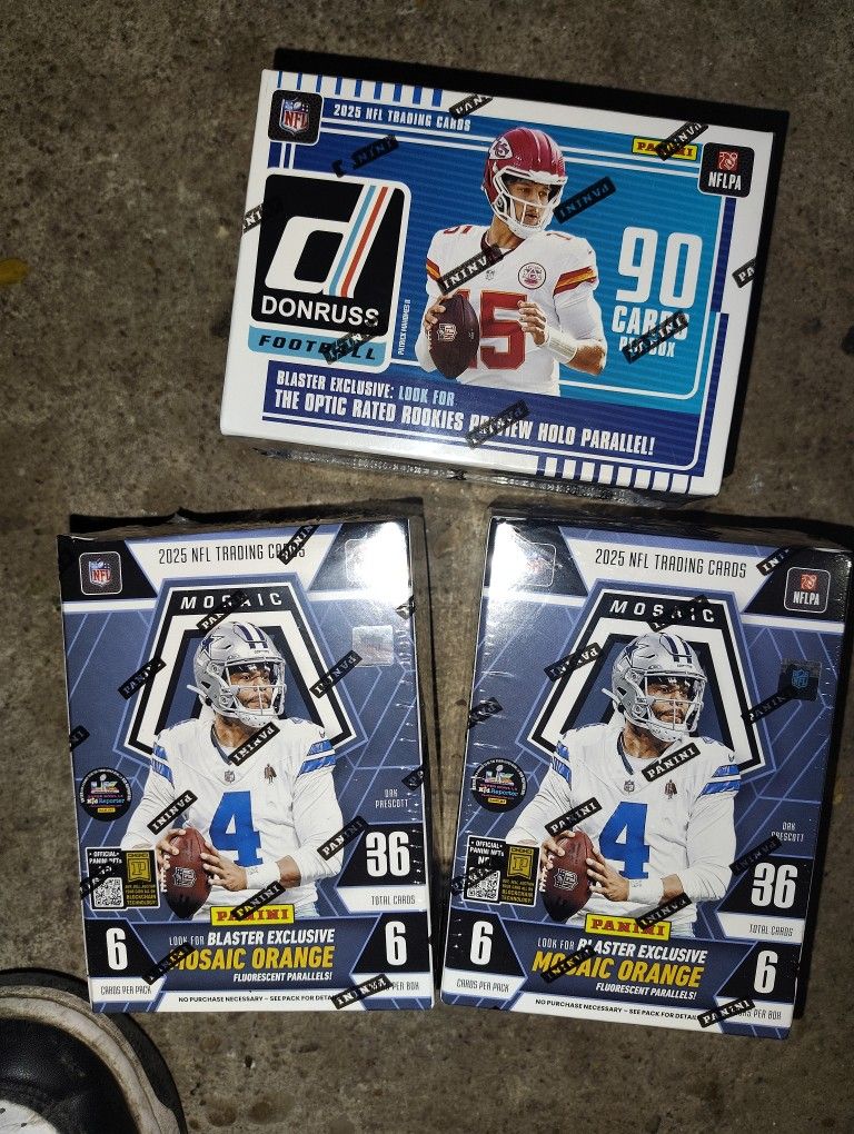 Mosiac & Donruss NFL