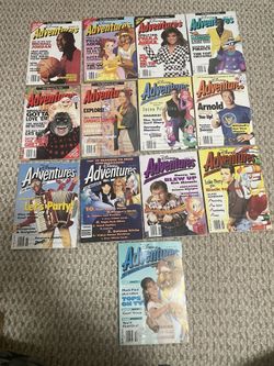 Vintage Complete Set 1990’s Adventures Magazine 