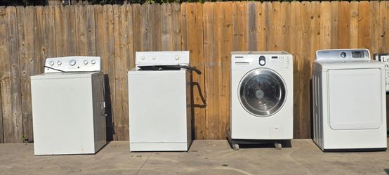 3 washers and one dryer $200 for all. They all need work