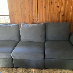 Modular Sectional Sofa, Convertible U Shaped Sofa Couch with Storage, Memory Foam, Modular Sectional