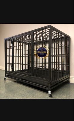 Dog pet cage kennel size 48” xl with grid and tray new in box 📦