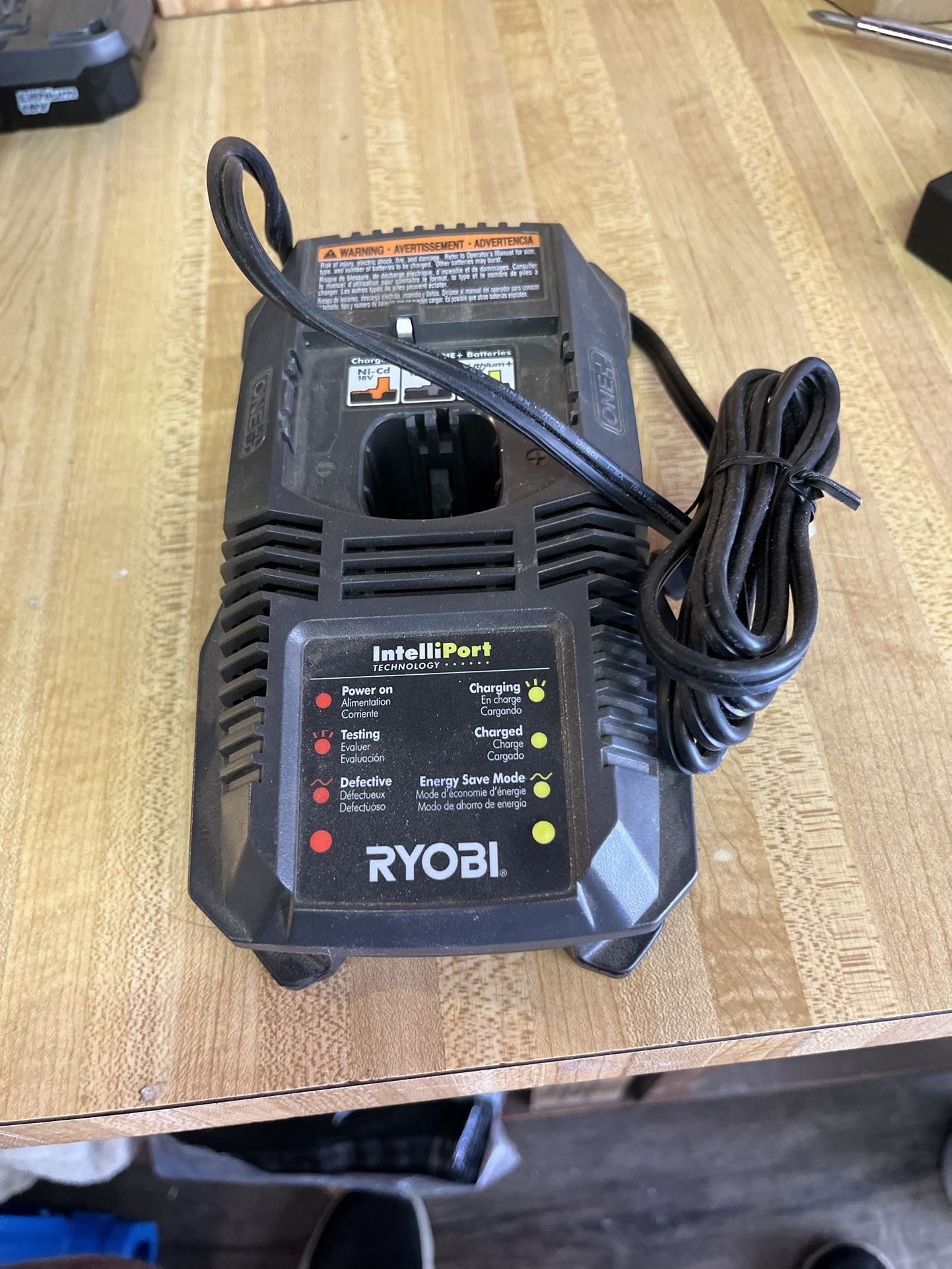 Ryobi 18 Volt Battery Charger