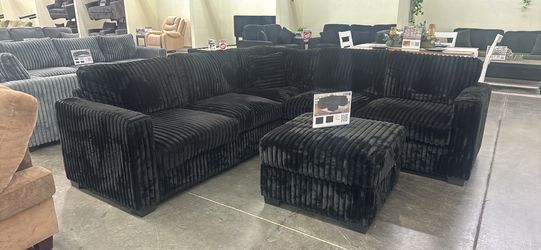 Jumbo corduroy couch new in box
