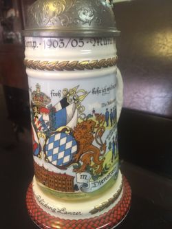 Antique German Beer Stein