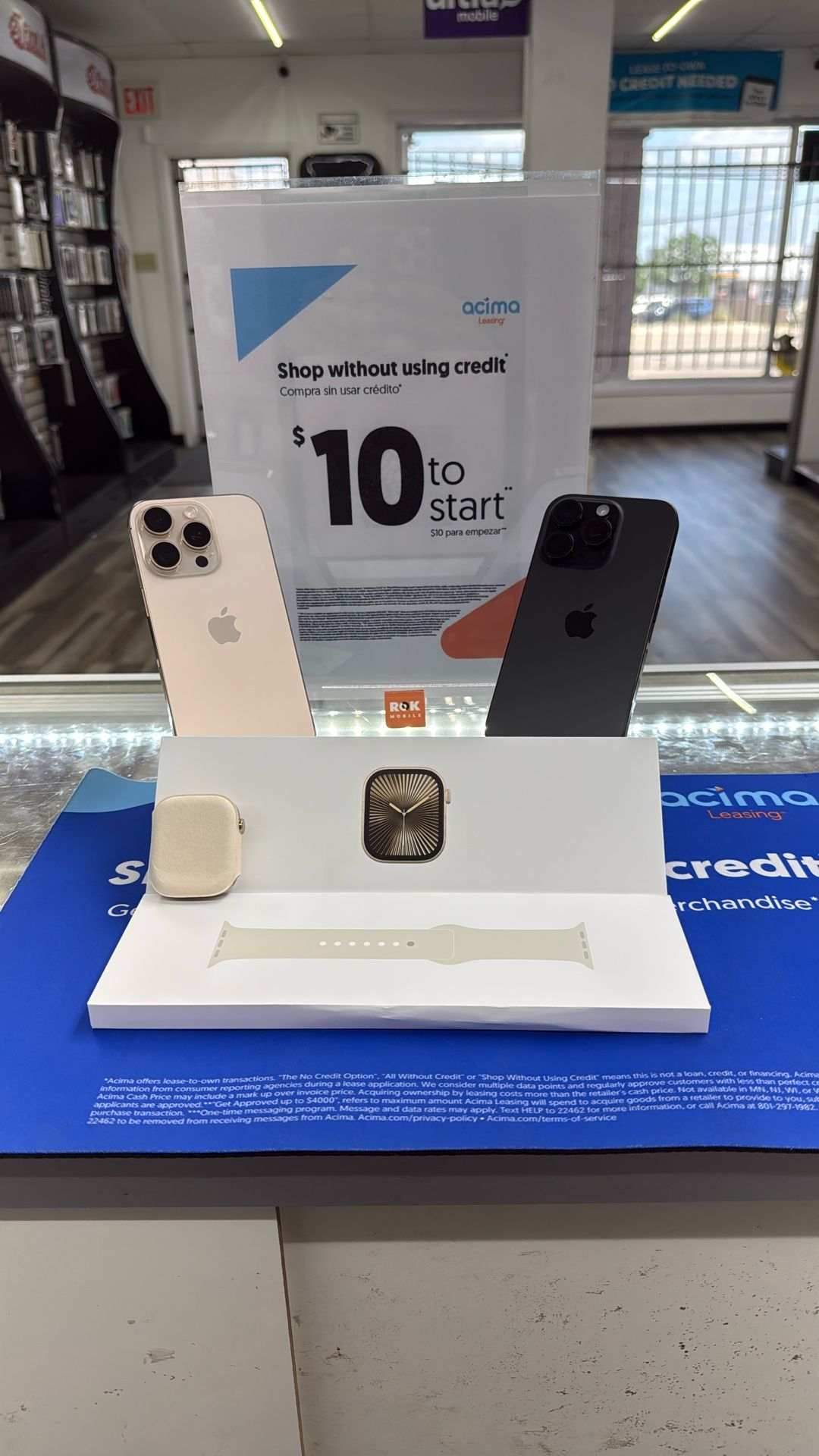 iPhone 16 Pro/Apple Watch stainless Steel Gold