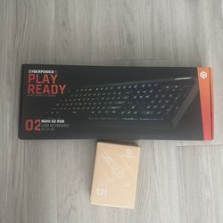 LED Wired Keyboard And Wireless Mouse