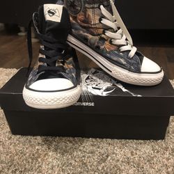 DC Comics Converse Chuck Taylors sz 3