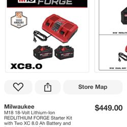 Milwaukee Battery & Charger