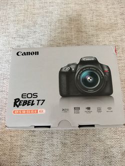 Canon EOS Rebel T7 DSLR Camera Kit