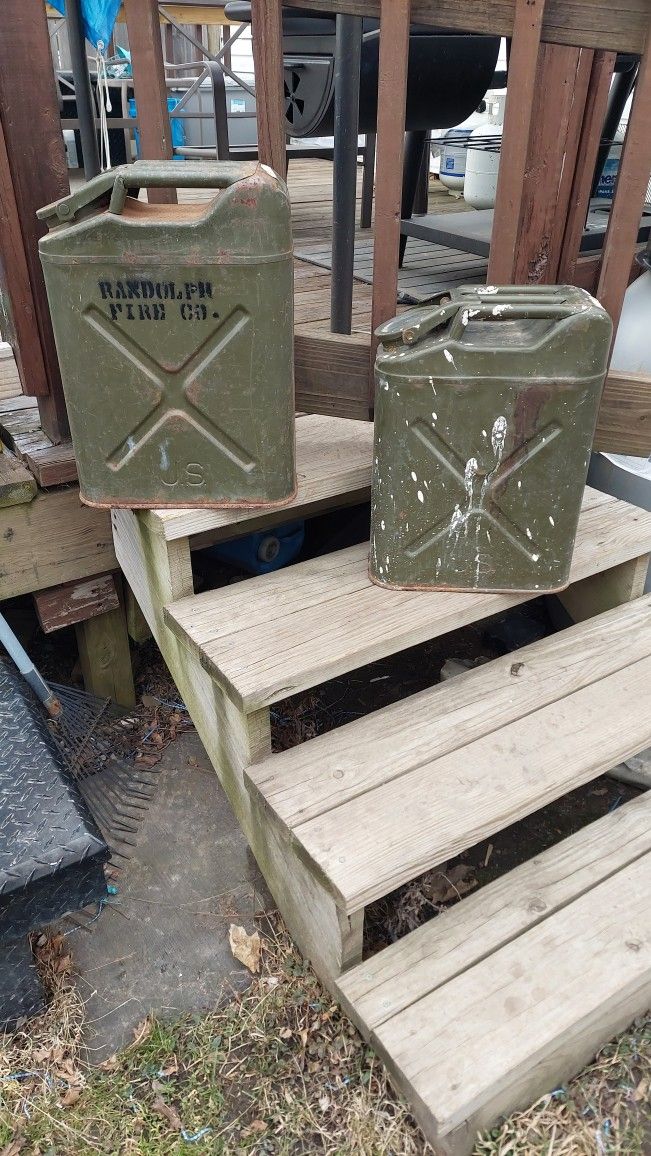 Pair Of Jerry Cans