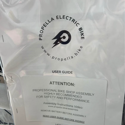 PROPELLANT ELECTRIC BIKE