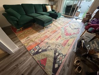 Colorful Living Room Rug