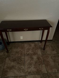 Small hallway table
