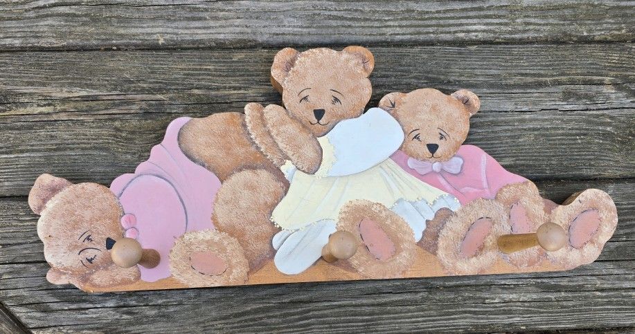 Teddy Bear Wall Hook