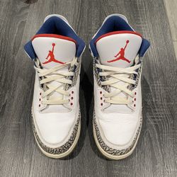 Jordan 3 True Blue Size 13 Men (Beaters)