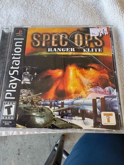 Play station spec ops ranger elite game