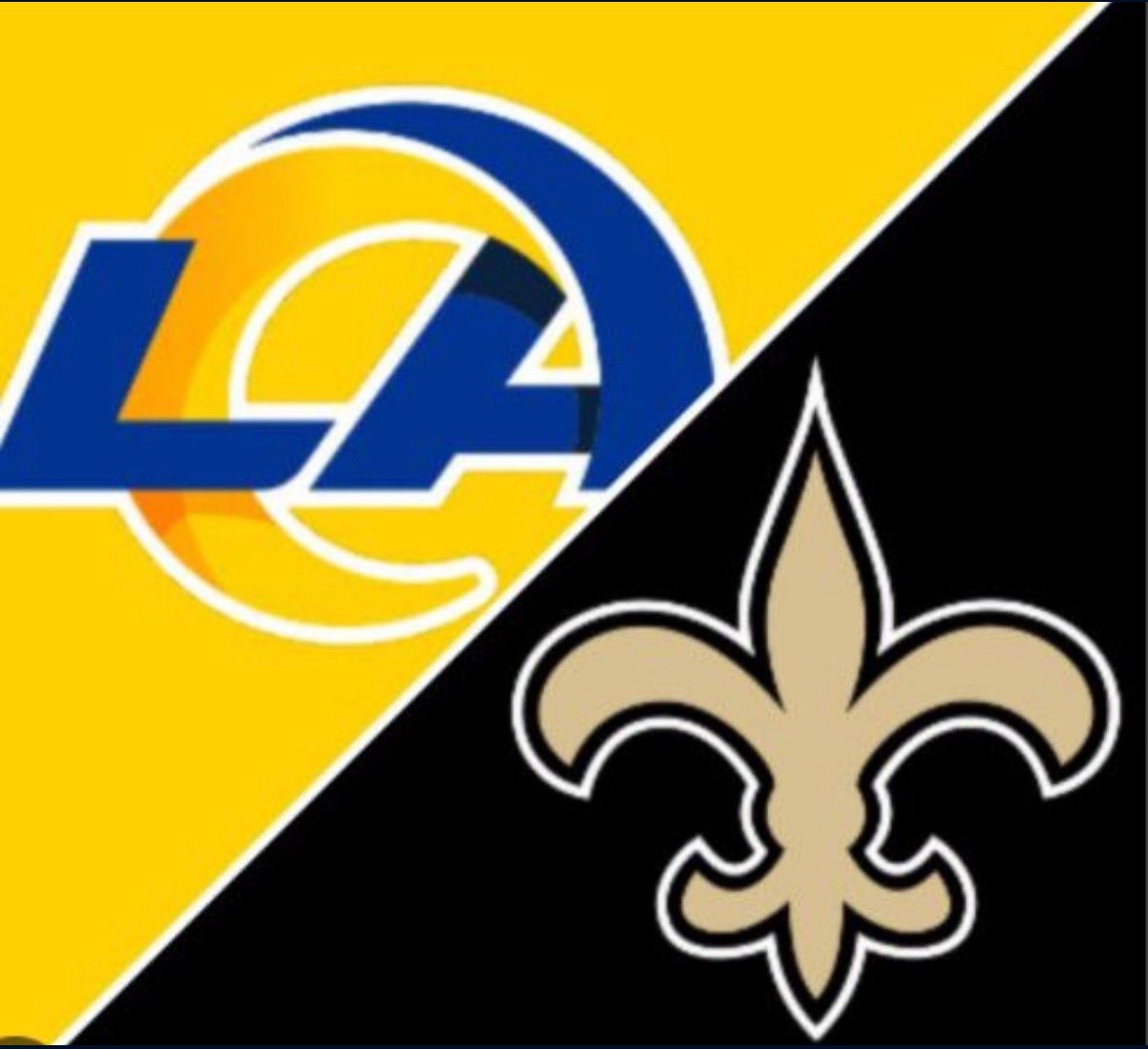 Rams vs Saints