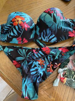 TWO STRAPLESS BIKINIS! Need to get rid of