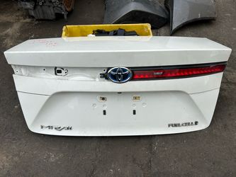 Toyota Mirai Tailgate Trunk Lid White 2016 - 2020 ; J466