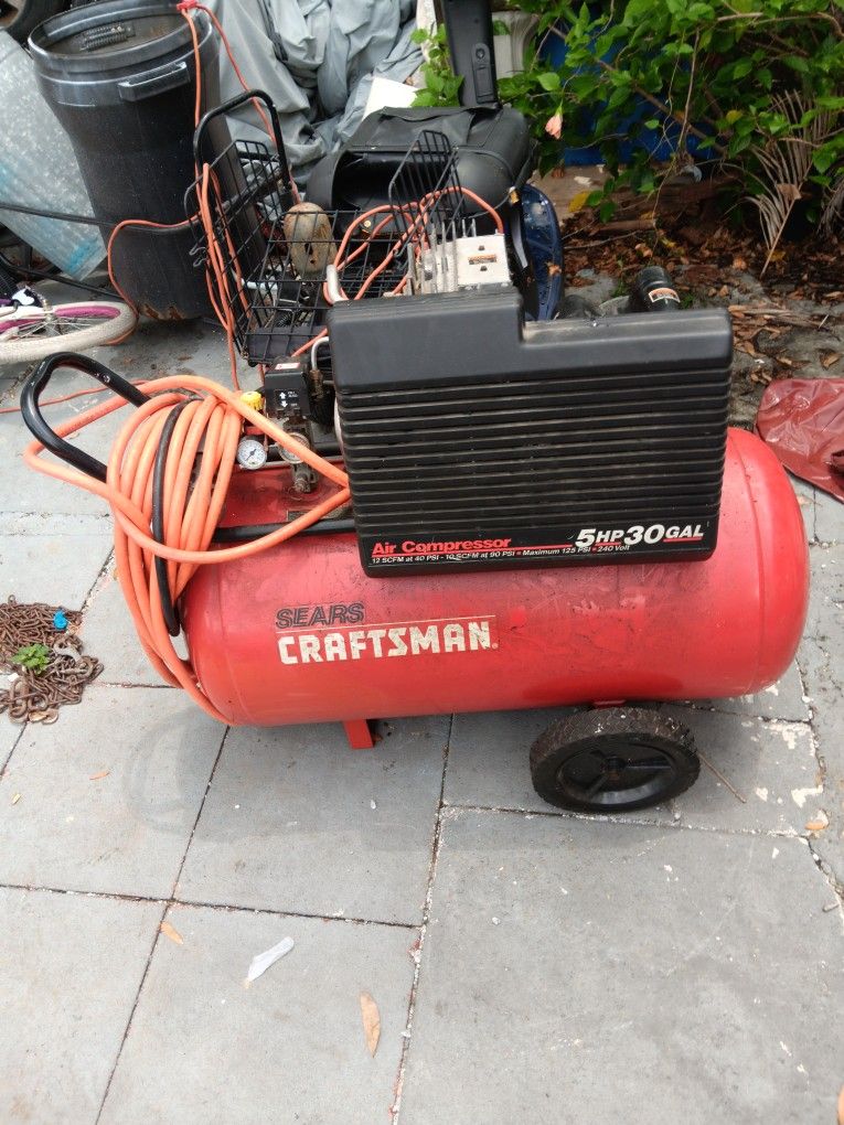 Craftsman 5HP 30gal Compressor