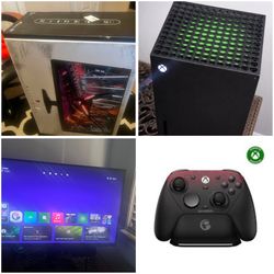 Xbox Series X Bundle + 27” 360Hz Gaming Monitor
