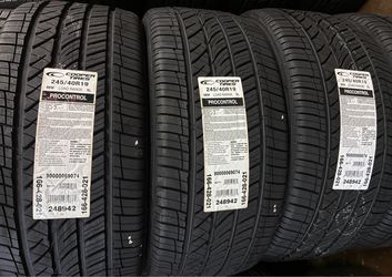 245/40R19 Cooper ProControl Tires