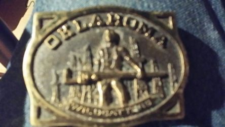Vintage 1978 belt buckle