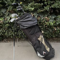 Complete Men’s Golf Club Set with Stand Bag