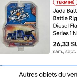 Battle Machines  Die Cast Collection Mint Condition 