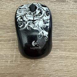 Logitech M305 Wireless Optical Mouse - Dark Fleur- with Unifying Nano Receiver