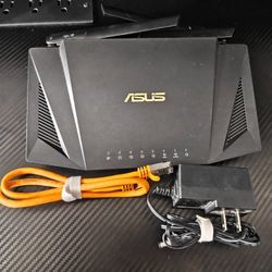 ASUS AX3000/AX58U WIFI 6 ROUTER + ETHERNET CAT 8 CABLE